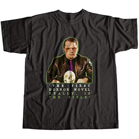 Robot Rave Garth Marenghi's Darkplace Inspired T-Shirt Black Cover