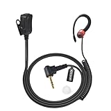 Deux façons de les porter : crochets d'oreilles confortables et légers en caoutchouc souple, peuvent être portés comme crochet en G, ou ils peuvent être démontés et utilisés uniquement comme bouchons d'oreilles.