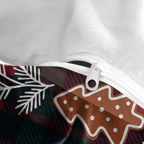 Décorations de Noël Vintage pour Chambre avec Housse Couette Bougie 3D - 8