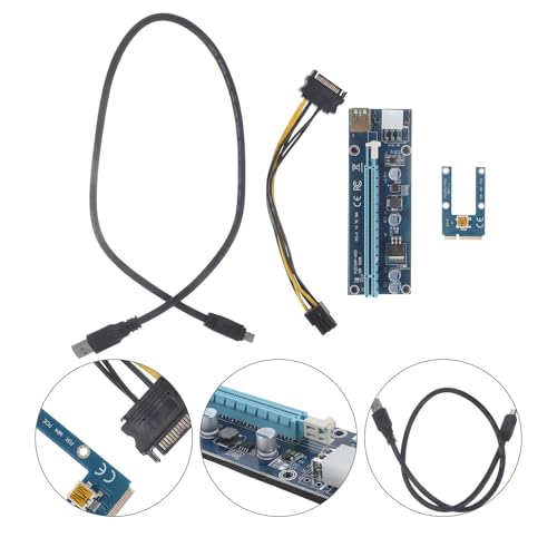 Tarjeta gráfica externa para portátil Mini PCI-E a PCI-E X16 con cable USB de 60cm 7