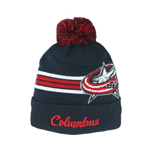 Image of ZHATS NHL Unisex-Adult NHL Officially Licensed Beanie Pom Rush