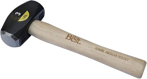 Miniatura 17 de Truper 33186 Martillo de trineo de 6 libras, mango de nogal, 16 pulgadas