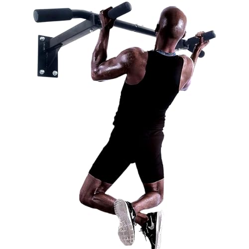 ISE Sbarra Trazioni A Muro, carico sicuro stabile di 200 kg, Barra Per Trazioni Multifunzione per TRX, Boxing ecc, Pull Up Chin...