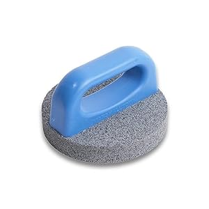 Marshalltown ronde betonmolen, baksteenrasp met handvat, 20 grit, voor betonbouwers, tegelzetters, dekvloeren en gipsplaten, afmetingen: 152×25 mm