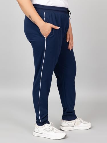 Image of Track Pants for Woman - High Waist Trousers for Woman, Cotton Joggers Pants for Women Gym & Casual Wear for Women's Sports