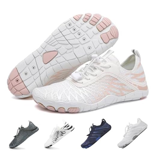 YVIPO Hiking Barefoot Shoes for Women Men Breathable & Non-Slip Athletic Barefoot Wide Toe Water Shoes Lightweight Perfect for Walking,Running,and Swimming
