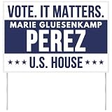 Marie Gluesenkamp Perez For Us House Yard Sign 2026 Washington Candidate Race Voting Elections