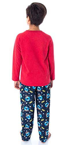 The Polar Express Train Big Kids Raglan Pajama Set4