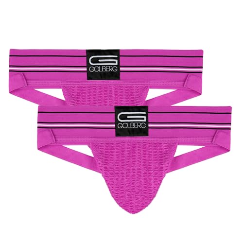 GOLBERG - Suspensoir athlétique homme 2 pack, élastique renforcé