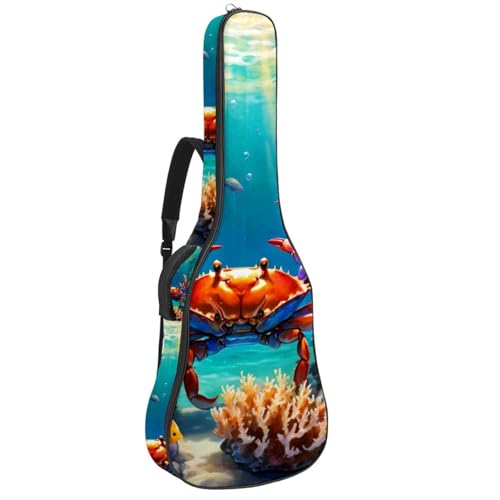 Sac pour guitare 106,7 cm étanche et housse de transport multicolore