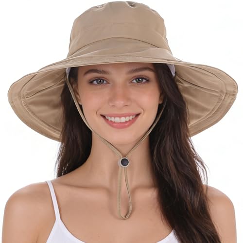 Sombrero tipo bucket para mujer con protección UPF 50+ miniatura 1