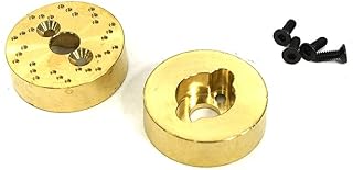 Brass Alloy Rear Axle Weight (2) Add-On 18g Each for Traxxas 1/18 TRX-4M