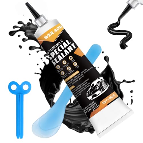 WEILAOK Colle pour Joint de Portiere Voiture, Colle Joint Voiture, Colle pour Carrosserie Voiture, Durcissement Rapide, Résistance aux Températures...