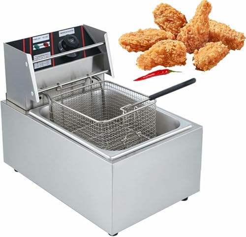 Friteuse électrique 2500 W haute précision avec thermostats