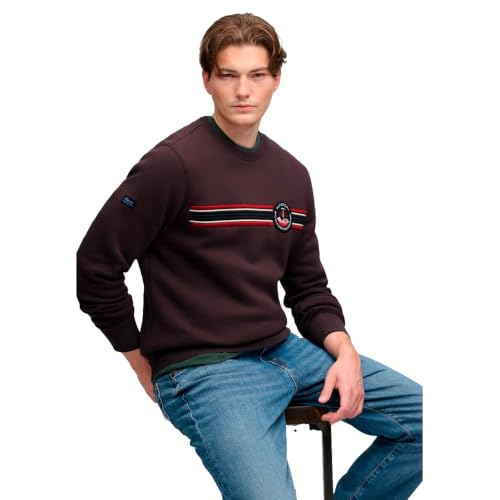 Superdry Homme Sweat Outdoor Stripe Logo Coupe Décontractée - vue 7