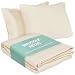 Snuggle-Pedic Organic Cotton Body Pillow Case Kool-Flow Breathable Stretch Knit Fabric (Body)