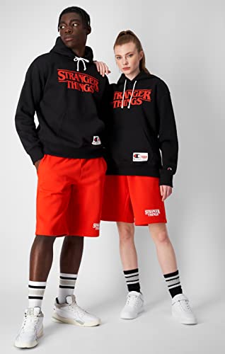 Champion X Stranger Things Pantaloncini Bermuda Mixte au design graphique exclusif - 5