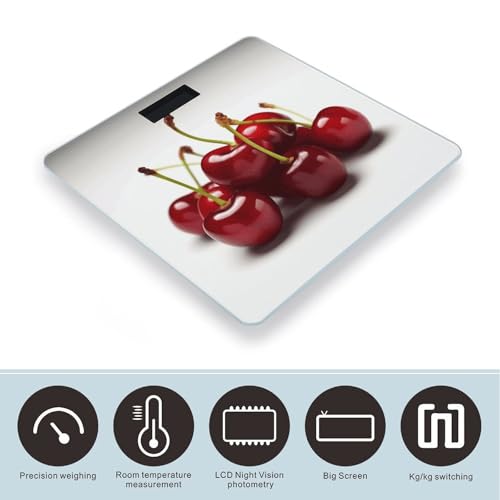 Báscula digital de baño vidrio templado 400lb capacidad miniatura 3