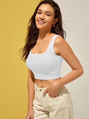 Image of Shasmi Women's & Girls' Solid Sweet Heart Neck Slim Fit Simplicity Tops (TOP 50)