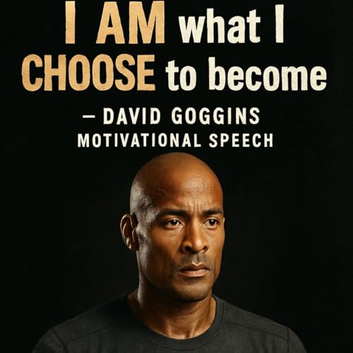 MASTER YOUR MIND. I AM what I CHOOSE to become - David Goggins Motivational Speech Podcast Por  arte de portada