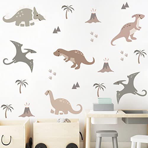 Stickers de dinosaurios adhesivos y removibles