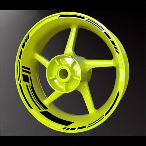 Autocollant de roue de moto BMW S1000RR pour rénover des jantes rayées ou ternies
