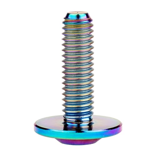Image of Titanium Torx Head M6 x15 20mm Bolt Screw for Bicycle Motorcycle Car Modification Pack of 6 (Ranibow, M6x20mm)