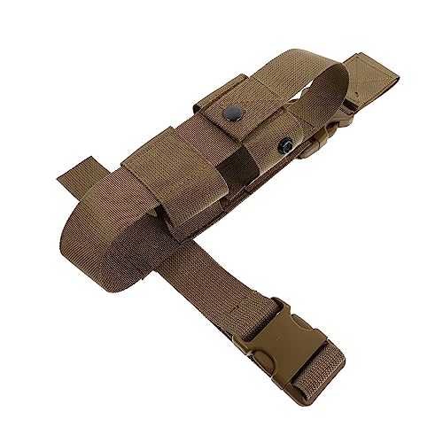 BRIGHTFUFU Fire Extinguisher Leg Bag Lightweight Water Bottle Storage Bag for Hiking and Outdoor Activities