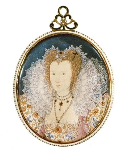 Célèbre art mural impression miniature d'une dame Nicholas Hilliard affiche de qualité