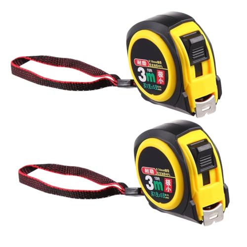Cinta métrica de acero 3 m ancho 19 mm, 2 piezas miniatura 1