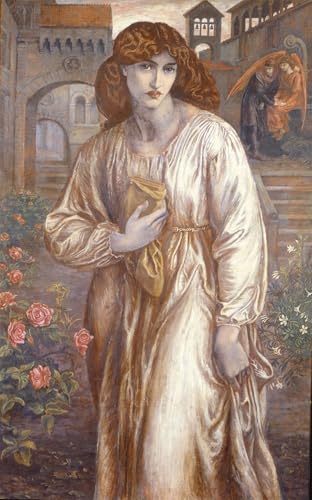 Impression peinture huile de Rossetti sur toile de qualité supérieure 60x90cm