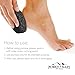 Pumice Stones for Feet - Natural Black Brown Earth Lava Stones Pack of 2 - Callus Corn Remover for Feet Heels and Palm - Pedicure Exfoliation Tool - Dry Dead Skin Scrubber - Health Foot Care