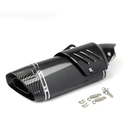 Universal Straight Pipe Exhaust for CBR650F, Z250, Z900, R6