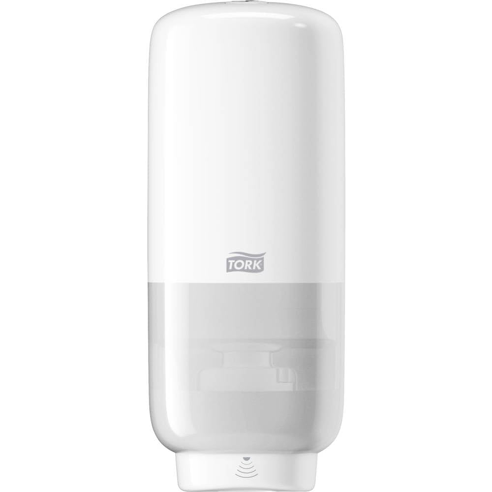Tork Distributeur murale de Savon automatique pour Savon et Désinfectant mousse Elevation - 561600 - Distribution sans contact S4 - Blanc