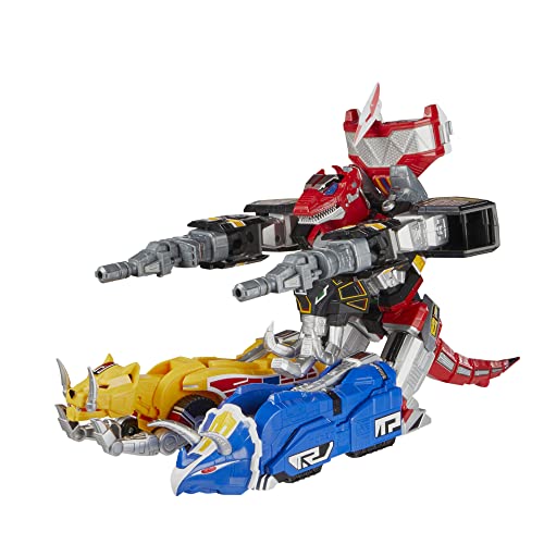 Boneco Power Rangers Lightning Collection Mighty Morphin - Dino Megazord - F4778 - Hasbro