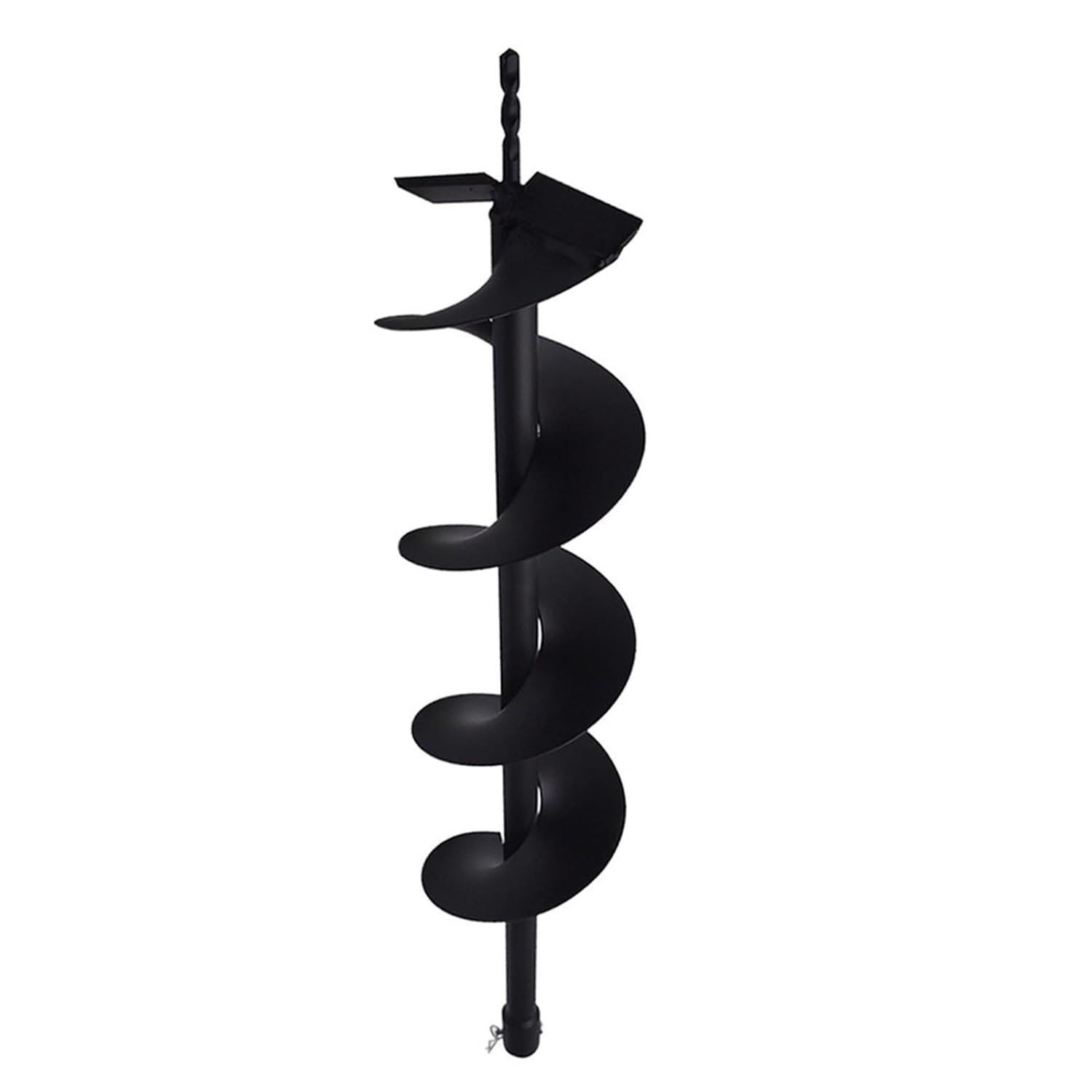 6-inch Auger Bit 3/4-inch Inside Diameter Gas Driven Auger Bit for Rear Fence Hole Digger