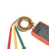 Dioche Tester Ac60v - SM852B Cyfrowy Tester Rotacji 3 Faz - Wielofunkcyjny Miernik Napięcia AC do Wykrywania Fazy Otwartej i Wykrywania - 60~600 V, materiał ABS, Przenośny i Przyjazny dla