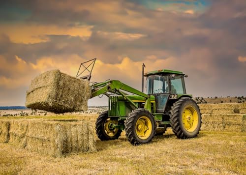 Fondo Fotográfico Tela BELECO 7x5 ft Tractor Rural miniatura 5