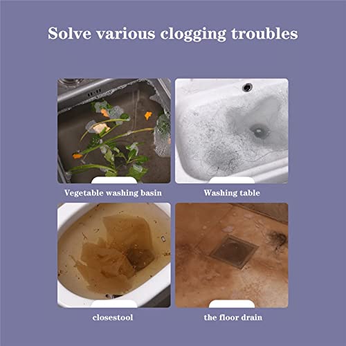 Hoge drukpijp plunger afvoerreiniger riool gootstenen wastafel pijpleiding verstopte remover baggergereedschap for badkamer keuken zhengzilu - Afbeelding 8