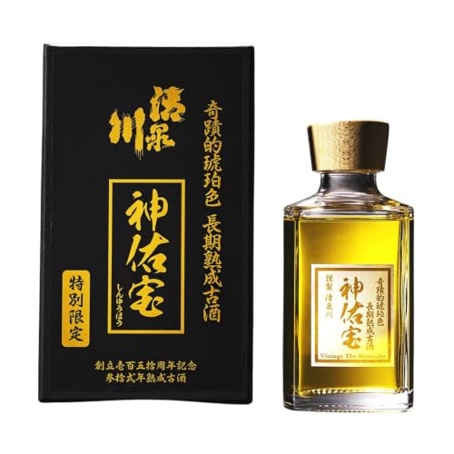 [Amazon.co.jp限定]奇跡の琥珀色をまとった32年長期熟成古酒「神佑宝」200ml × 1本(化粧箱入)