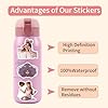 Popular Singer Stickers, 60pcs Melanie Idol Stickers, Aesthetic Vinyl Waterproof Decals for Laptop Luggage Skateboard Guitar #4