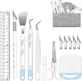 Vinyl Weeding Tools Stainless Steel Plotter Accessories HTV + 1 Piece Storage Bag, DIY Craft Tool Set