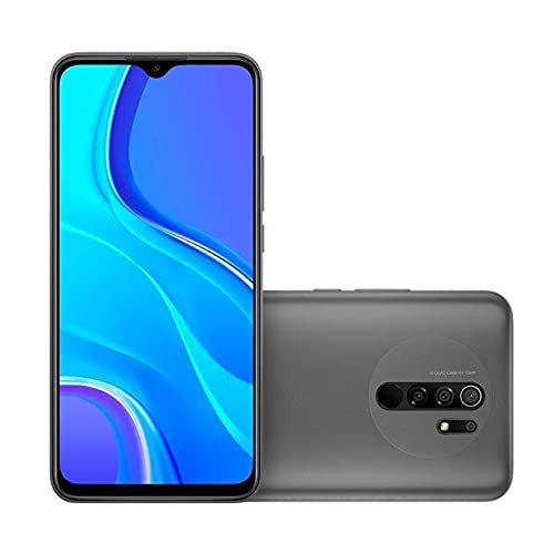 Smartphone Xiaomi Redmi 9 Cinza Carbono 4Gb Ram 64Gb 6,53