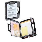 Office Depot Portable Clipboard Storage Case, Charcoal, 10025