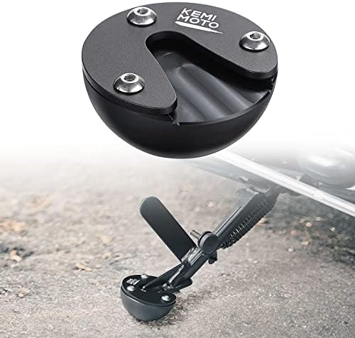 Motorcycle Kickstand Pad - Green Plastic Support Plate For Secure Parking On Soft Ground - View #7