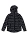 Roxy Rock Peak-Chaqueta Acolchada Impermeable para Mujer, True Black, S