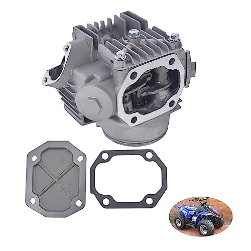 munirater Cylinder Head Complete Assembly Replacement for KAZUMA Meerkat 50cc Kids ATV Quad