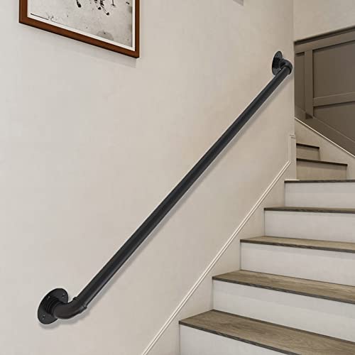 Handicap Handrail, 30-600cm Wrought Iron Staircase Railing