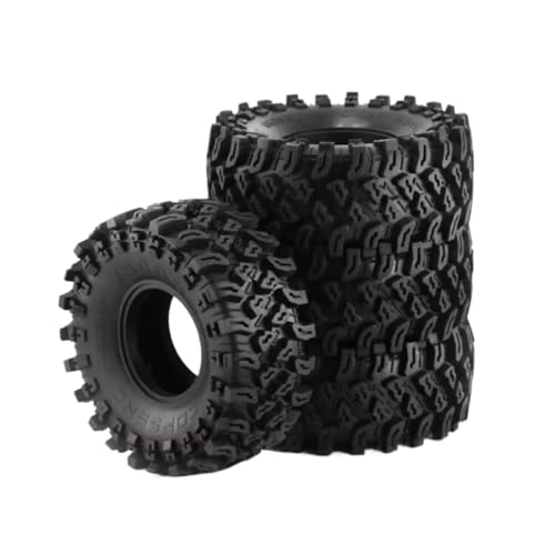 Pneus caoutchouc RC 135mm à haute adhérence pour crawler Axial SCX10