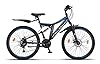 Chillaxx Vélo de Montagne Falcon de qualité supérieure de 24 et 26 Pouces - Vélo pour garçons, Filles, Femmes et Hommes - Frein à Disque - dérailleur à 21 Vitesses - Suspension complète #1